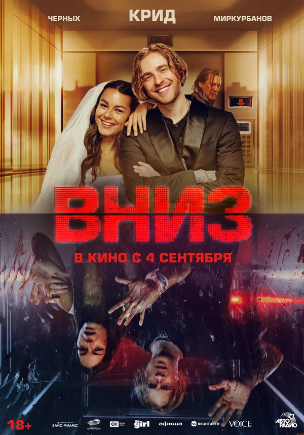 Вниз - постер фильма